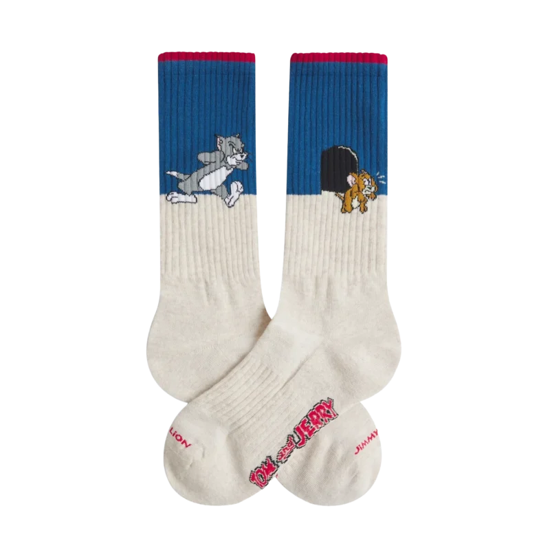 Calcetines Athletic Tom and Jerry Mouse Door - KingdomShop