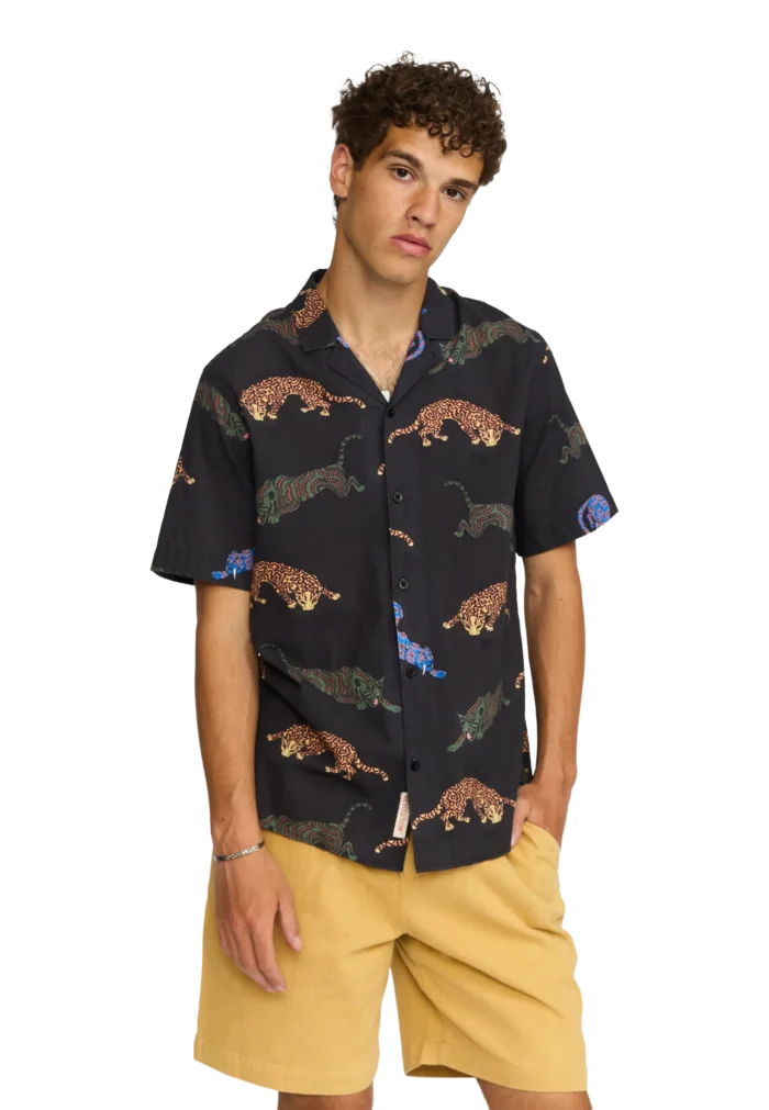 Camisa Estampado Felino - KingdomShop