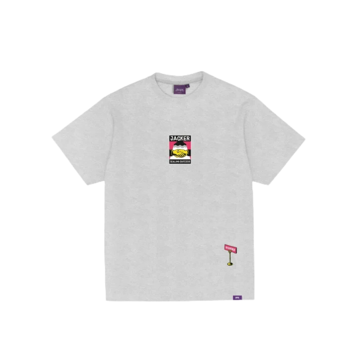 Camiseta Jacker Heather Grey - KingdomShop
