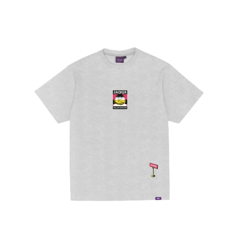 Camiseta Jacker Heather Grey - KingdomShop